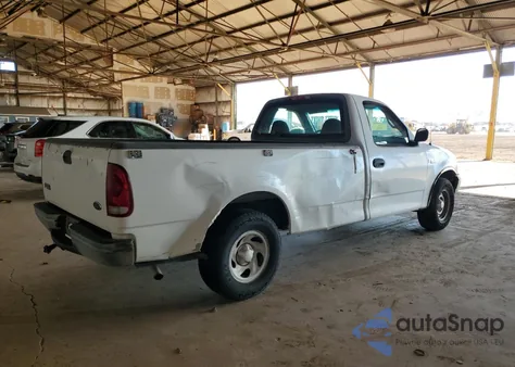2001 Ford F150 из США, поврежденный, VIN 1FTZF17291KA10146